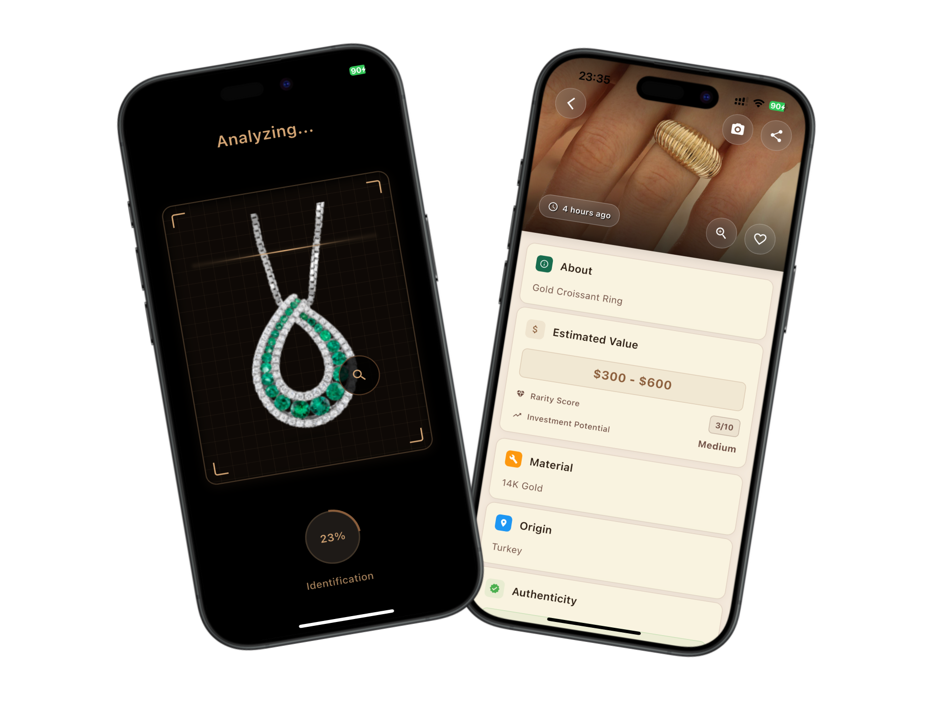 RelicAI App Screenshot